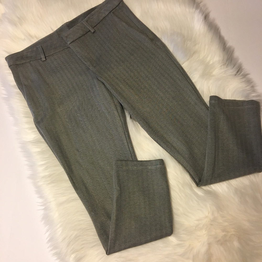 Kut from the Kloth herringbone ankle trousers 6P